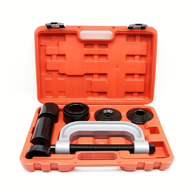 

4 IN 1 Ball Joint Service Kit 10pcs Car Ball Joint Remover Tool Kit Ball Joint Remover Universal Cross Shaft Removal Tool Kit