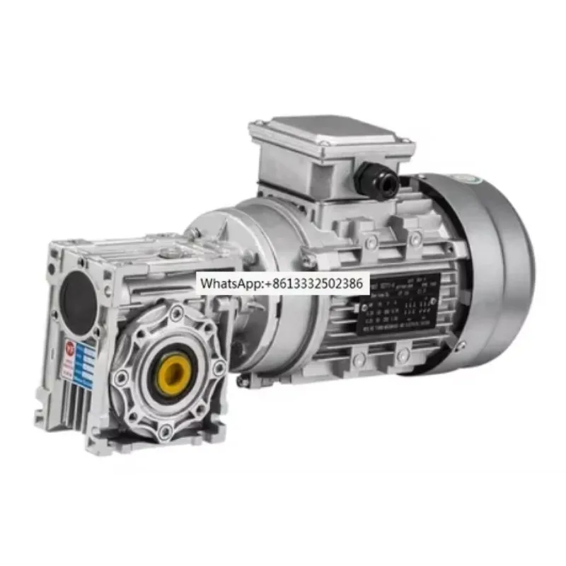 Piston Pneumatic Motor with Worm And Gear Reducer Large Torque Low Speed Industrial Grade Strong