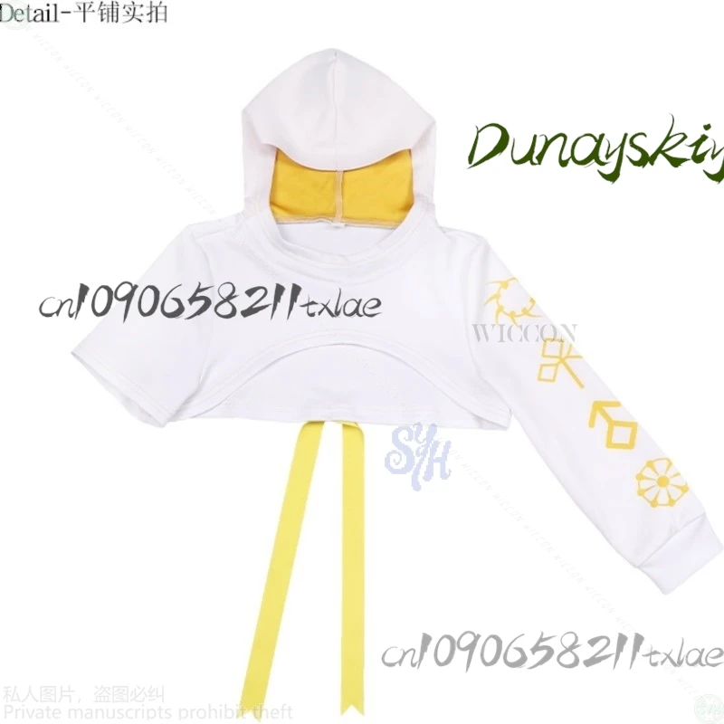 مكان أن يكون لنوفا فيلم زومبي تأثيري أنيمي زي الأحمر والأبيض المصفقين موحدة Y2K الشرير البدلة الباروكات هالوين #3