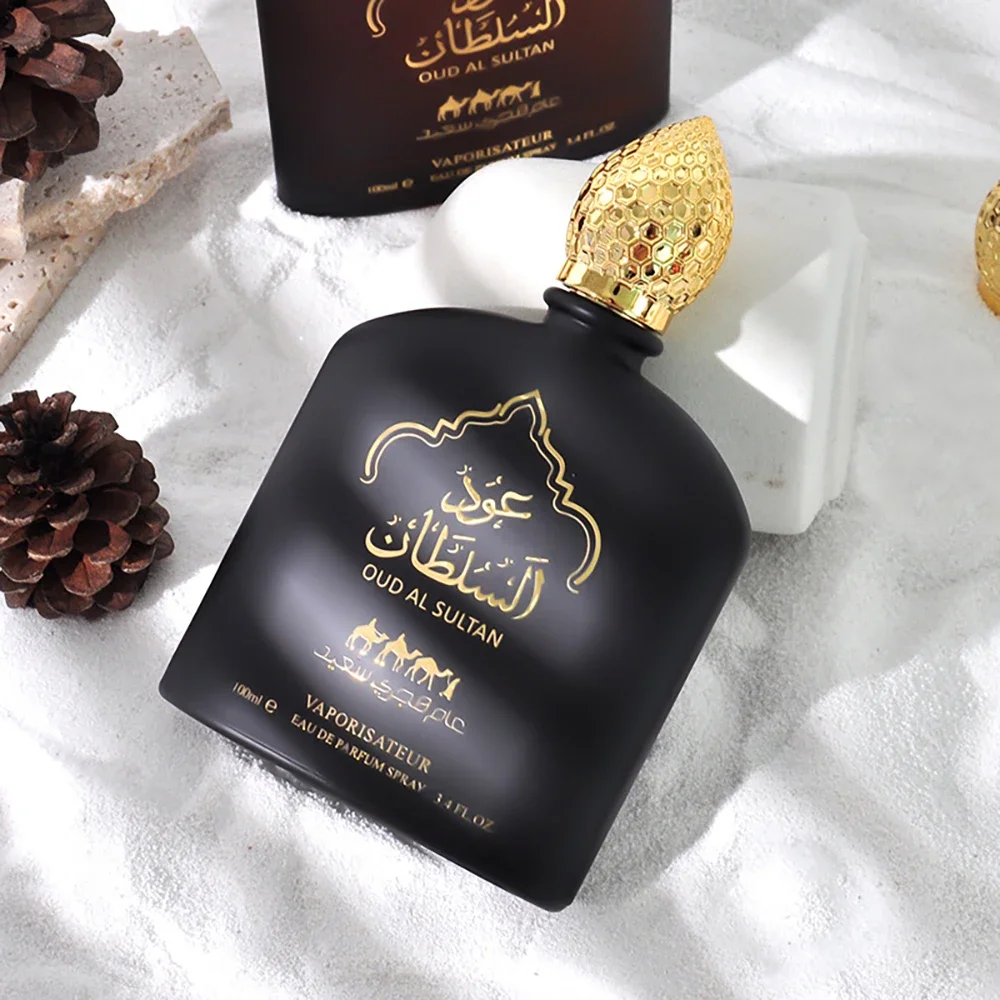100 مل 3.4 أوقية عود آل سلطان عطر عربي للجنسين عطر قوي فاكهي زهري للنساء والرجال عطر أو دو يدوم طويلاً #3