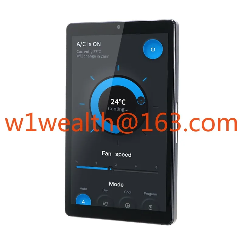 YC-SM08P Hotsale Embedded 8 Inch Control Touch Panel Android 11 Wall Mount Android Poe Tablet