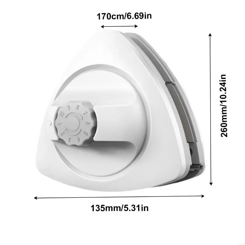 U0DE Kính làm sạch kính từ tính Thiết bị làm sạch cửa sổ từ tính Công cụ bảo trì kính hoàn hảo cho kính 5-35mm