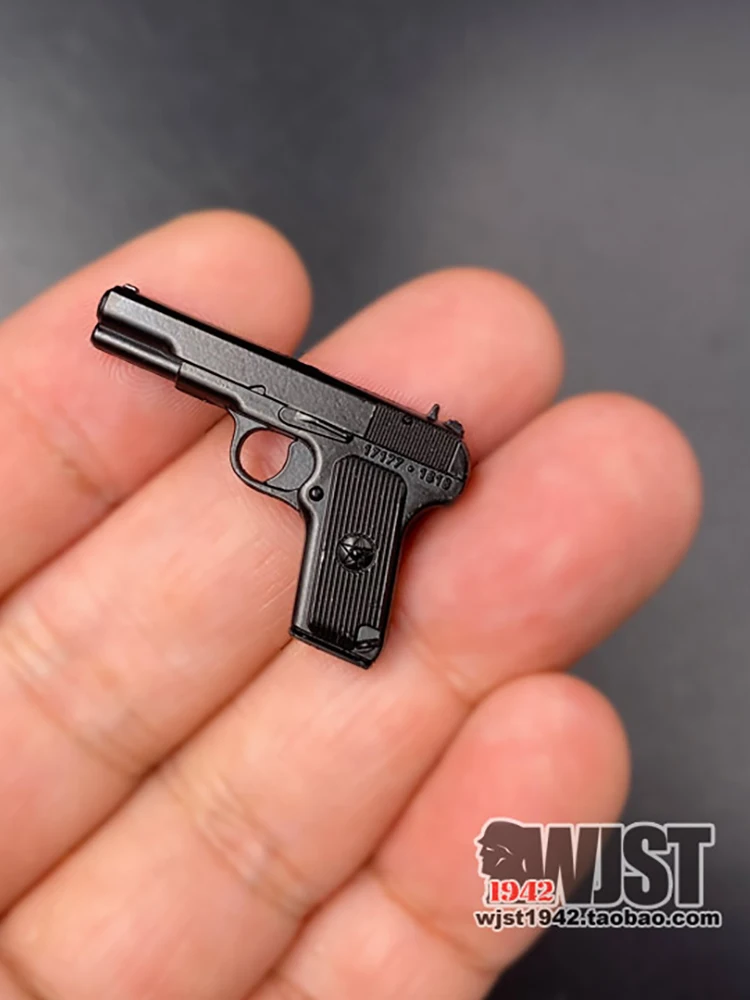 ‌ Nie działające pistolety 1/6 dla figurek żołnierzy, karabin TT-33, akcesoria do wyposażenia bojowego, pasują do figurek akcji 12-calowych, modele zabawek.