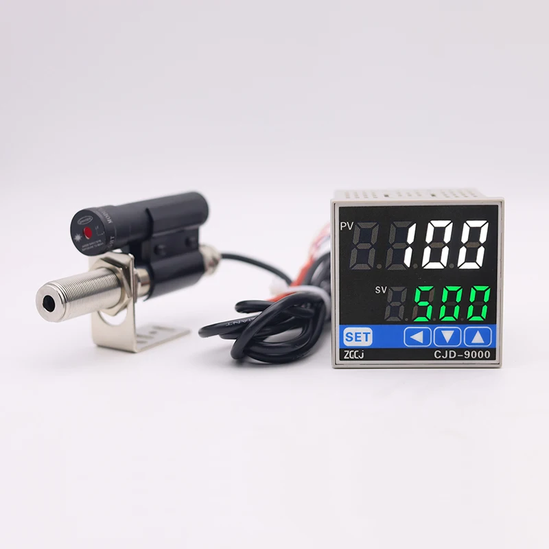 Infrared non-contact temperature controller 0-100\'C 0-300\'C 0-500\'C 0-600\'C 0-1000\'C constant temperature laser PID thermostat