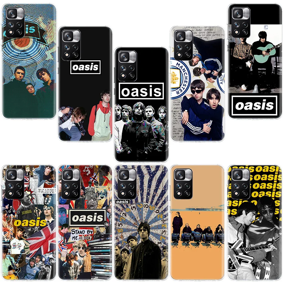 Чехол для телефона Band O-oasis для Xiaomi Poco X4 F4 GT X3 NFC X5 X6 X7 Pro 5G M5 M5S M4 M3 F5 Mi F6 F3 F2 F1 Cover Coque Fundas TPU