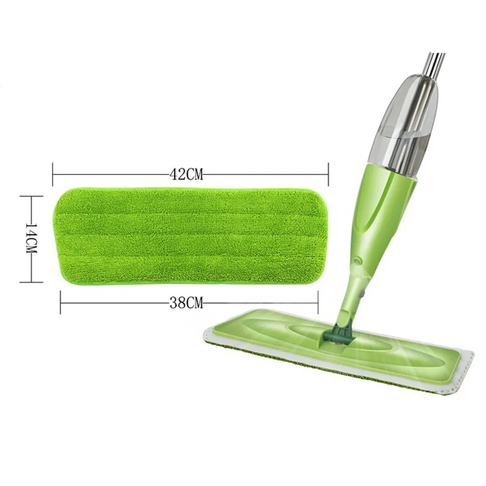 4Pcs Heavy Duty Microfiber Mop Replacement Cloths for Hardwood Laminate Tile Glass Windows Bathrooms Fast Drying Non