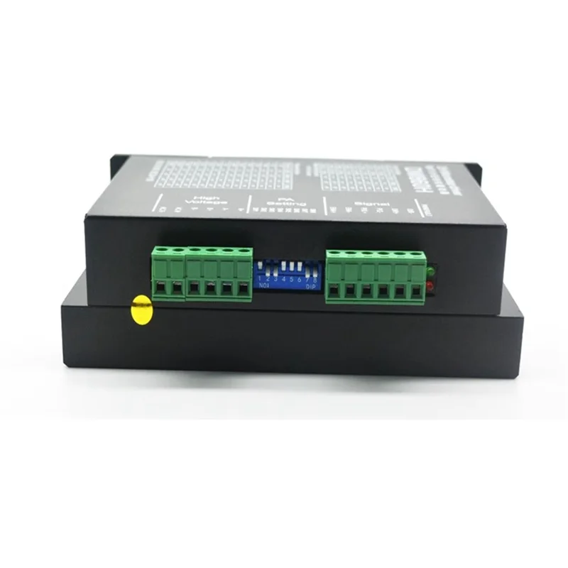 

1 шт. Microstep Drive DM860H DSP цифровой тип 57/86 драйвер шагового двигателя с вентилятором ABS для DMA