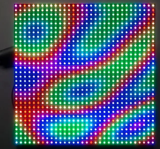 32x32 RGB LED Matrix Panel - 6mm pitch 1484