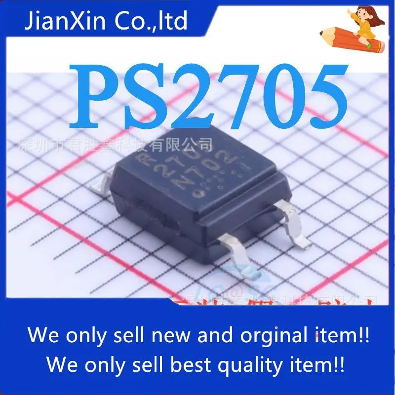 30pcs 100% orginal nova NEC2705 PS2705-1 PS2705 SOP4 SOP4 optocoupler