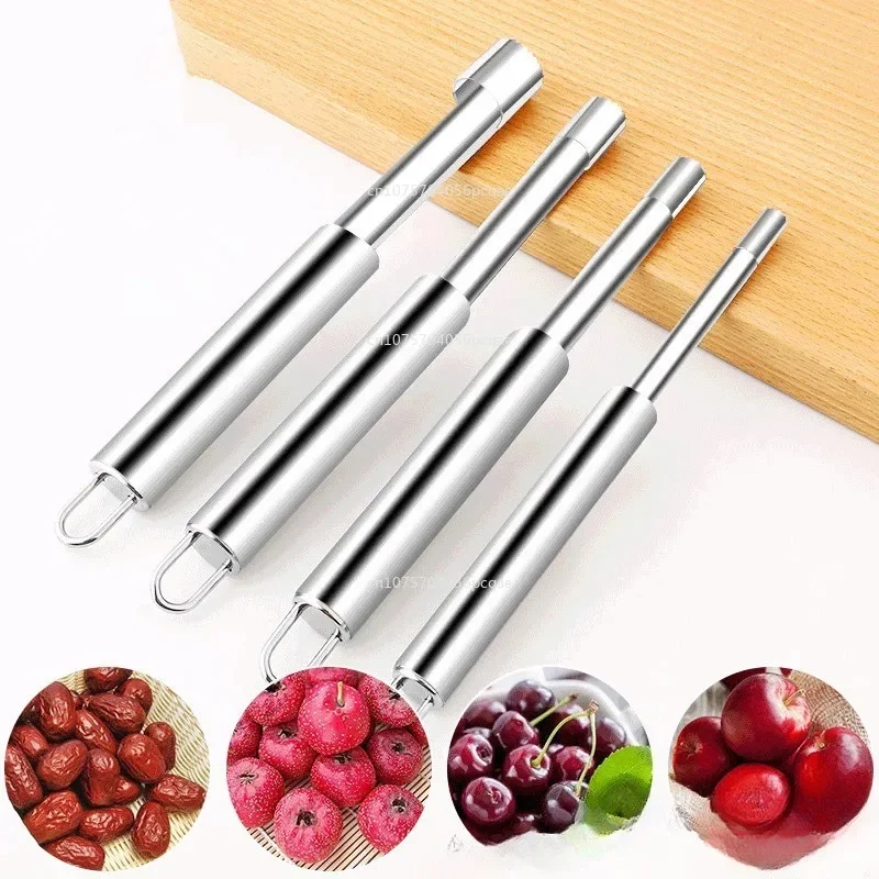 Fruit Core Remover Stainless Steel Fruit Corer Apple Seed Remover Home Vegetable Tool for Red Dates Gadgets Kitchen Accessories