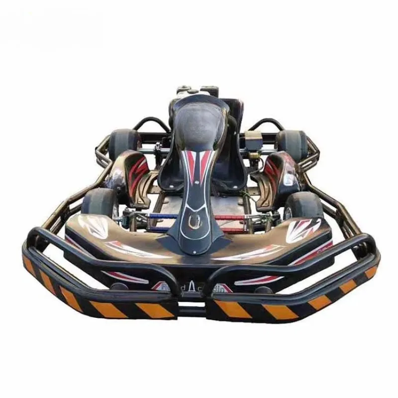 

Hot Sale Theme Park Fairground Kids Game Machine Hot Wheels Electric 2 Seater Gas Go Kart