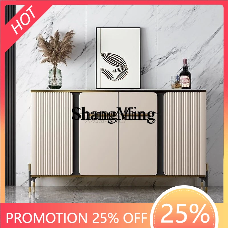 

SM Luxury Slate Entrance Cabinet Modern Simple Ultra-thin Dining Side Living Room Kitchen Storage Cabinet