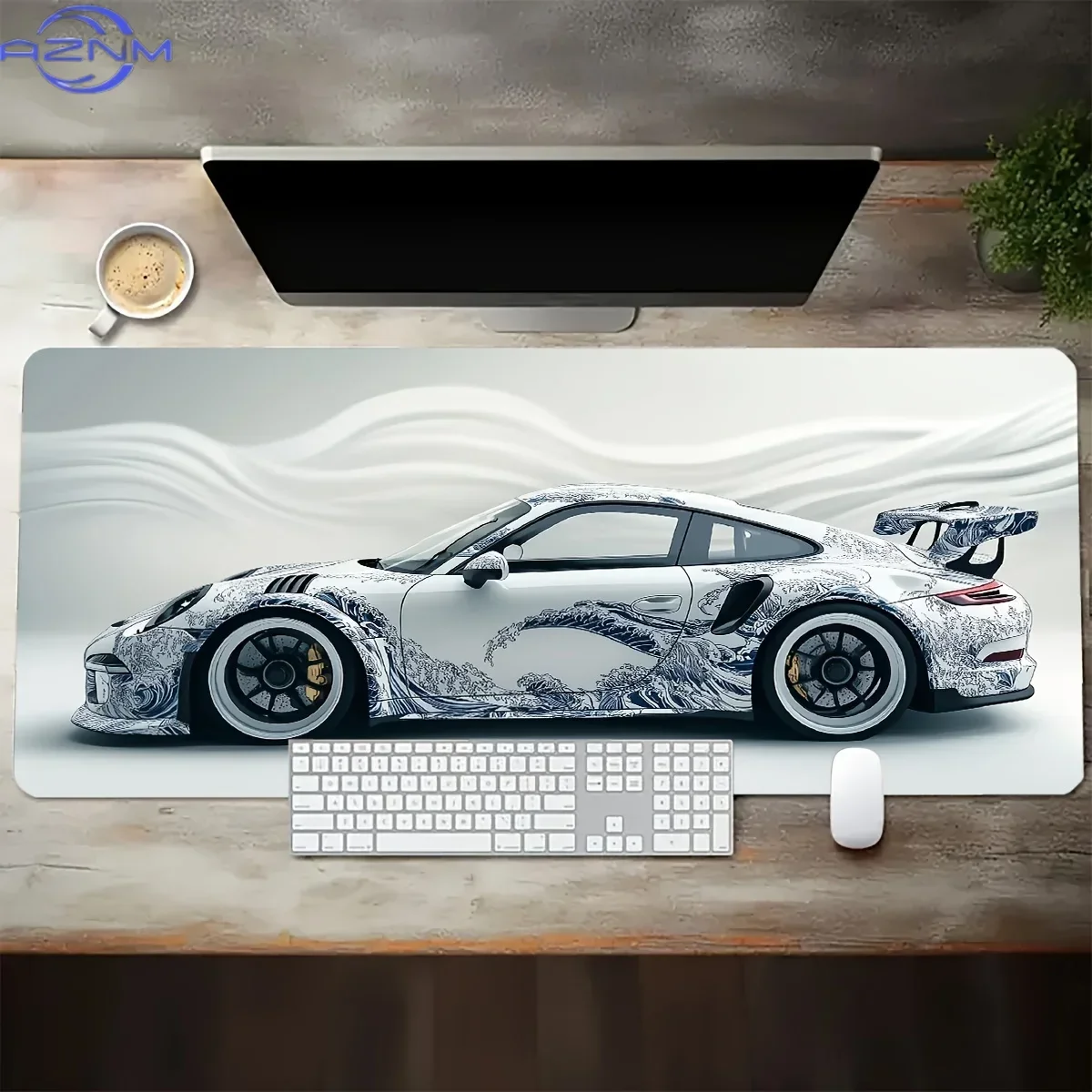 mouse-pad-grande-para-jogos-com-design-de-carro-esportivo-branco-base-de-borracha-antiderrapante-tapete-de-mesa-estendido-para-gamers-e-uso-em-escritorio-acessorios-para-computador