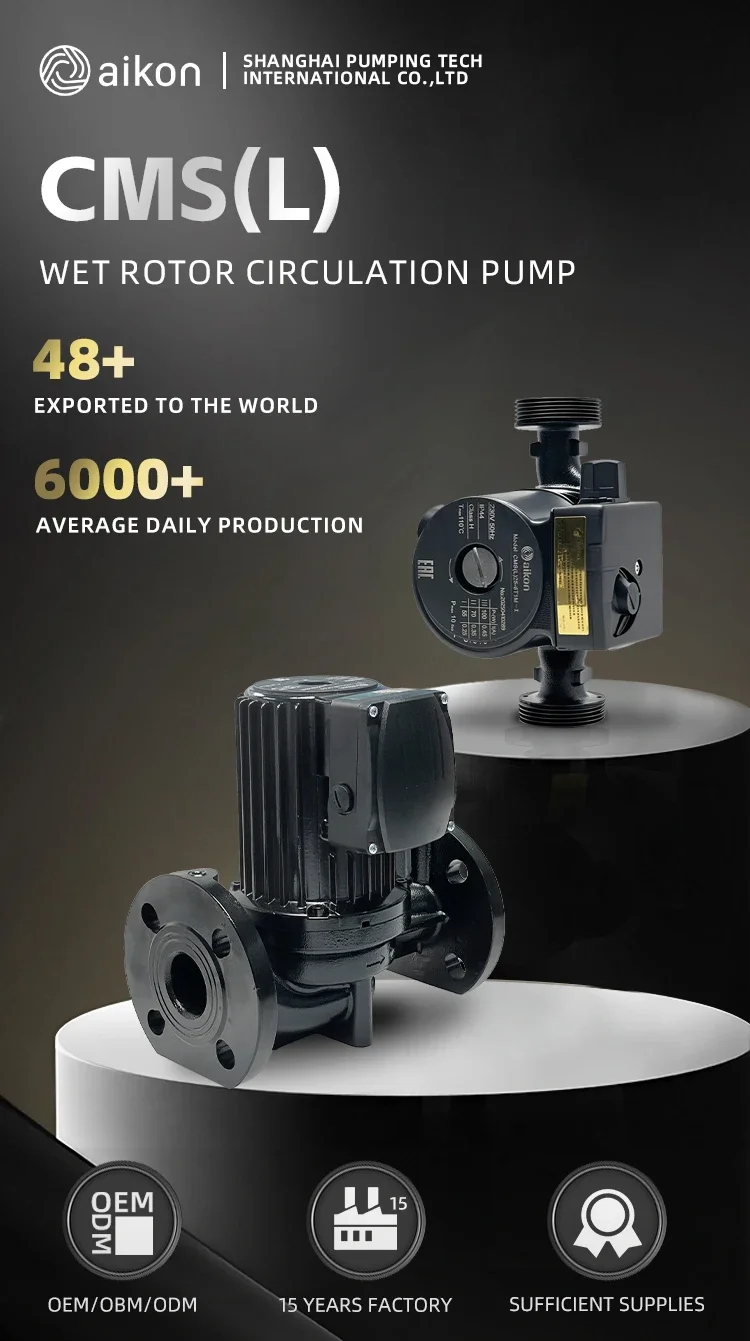 TLF Commercial Grade Hot Water Circulation Pump 650W Automatic Shower  Pump with 3 Speeds