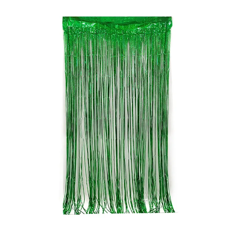 

Laser Curtain Backdrop 1x2m Holographic Rain Streamer Party Decor Christmas Halloween Scene Decoration