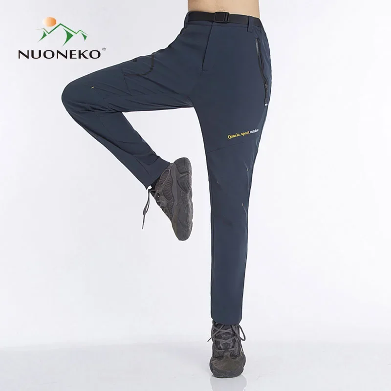 

-Waterproof Quick Dry Pant Women Outdoor Sport Pants Hiking Camping Climbing Cycling Trekking Female Trousers Autumn