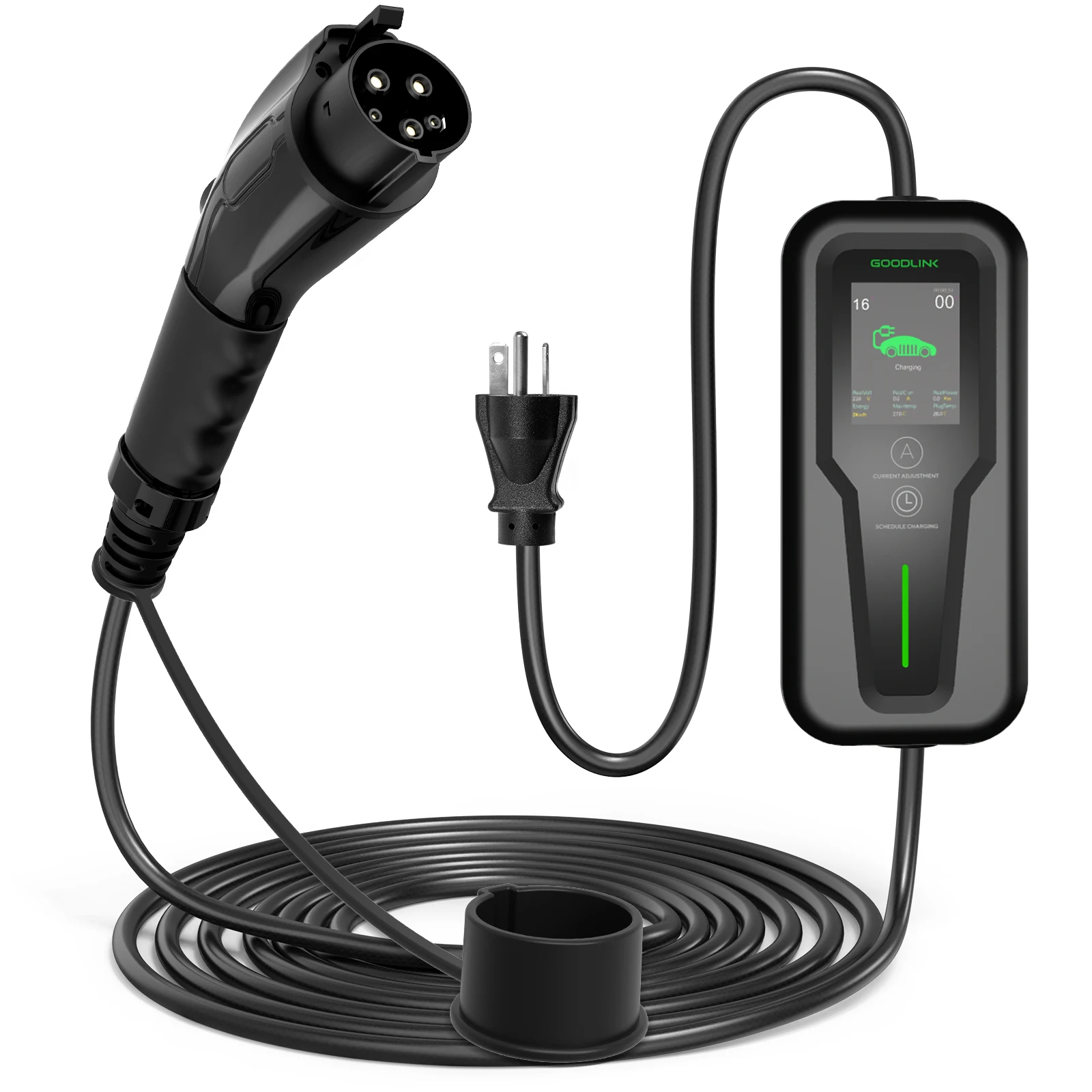 

Hot Selling A02 3.5kW Type 1 AC Electric Vehicle Charger 200-220V Portable New Car Charger for Home and Outdoor Use