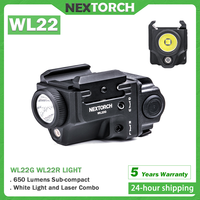 NEXTORCH WL22 Tacticl light White Lighting Flashlight lightweight, LED Dual light source