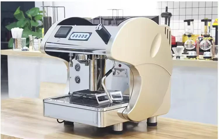 Fully Automatic Professional 15 Bar Pump Espresso Machine Single Head Hot Selling Customizable Coffee Making Equipment