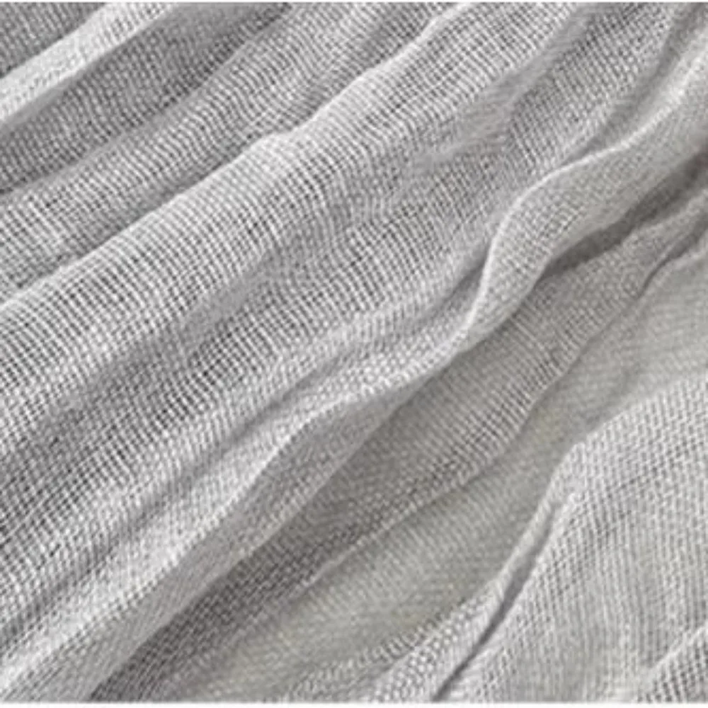 Nieuwe Vintage Gradiënt Sjaal Wasteland Stijl Veelzijdige Lange Geplooide Sjaal Lichtgewicht Ademende Wrap Hijab voor Herfst Winter