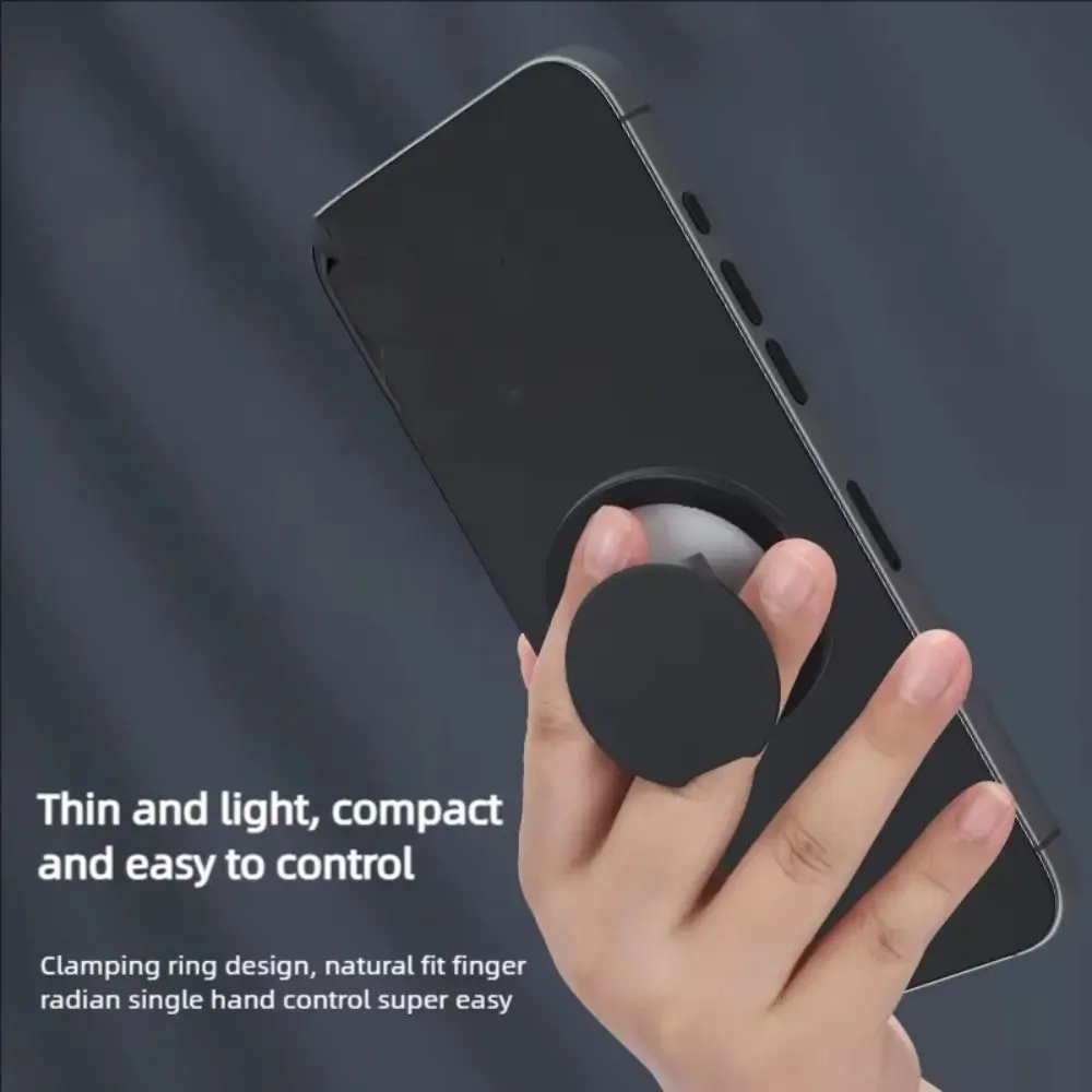 New Portable Magnetic Mobile Phone Holder Rotatable Folding Mobile Phone Holders Multi-function Lazy Back Sticker Ring Buckle