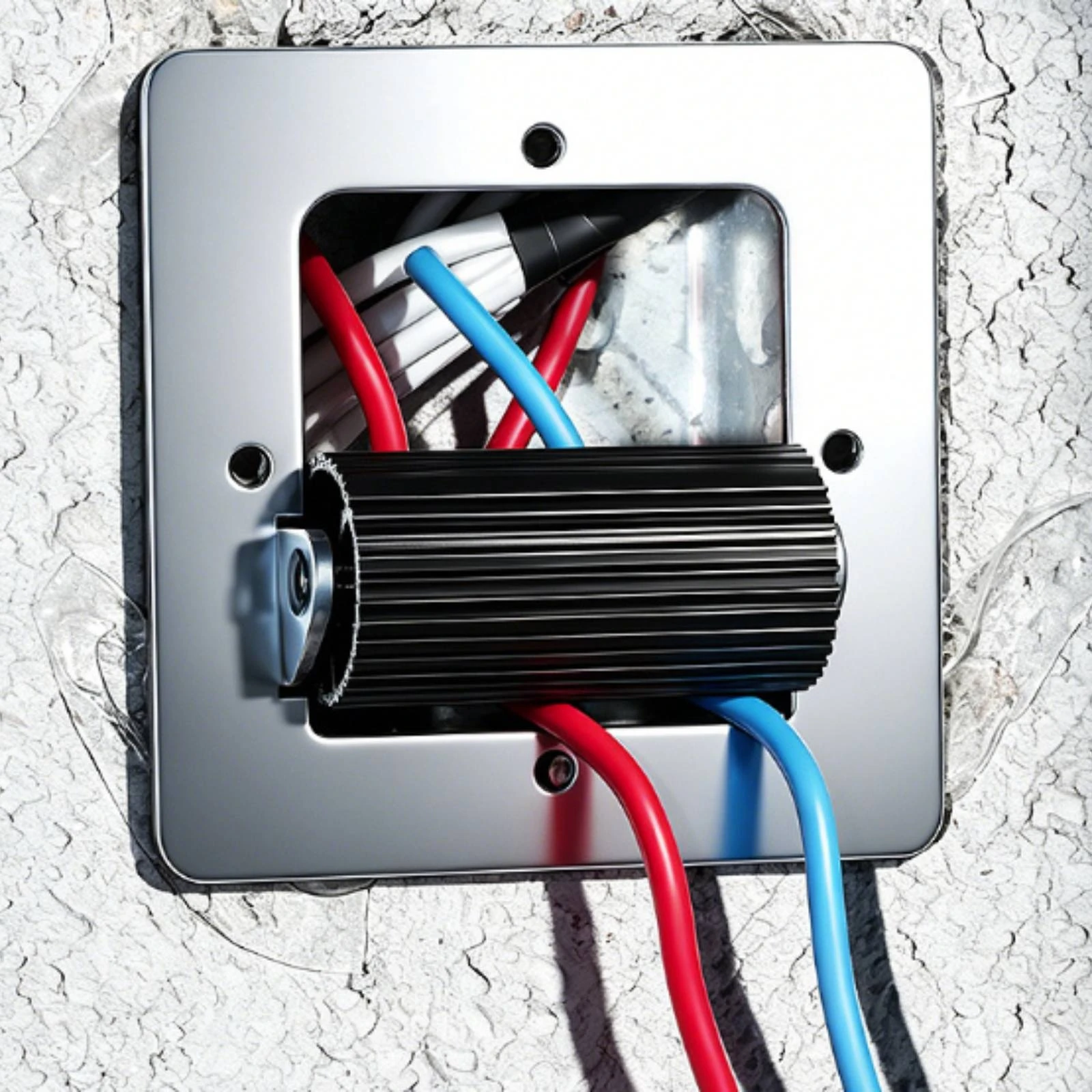 Wall Box Wire Guide Snag-Resistant Wire Pulling Aid with Roller Efficient Smooth for Electricians