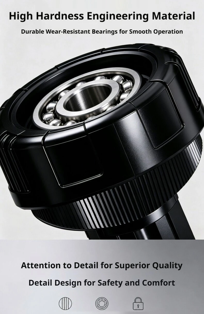 SEAMETAL Auto-Lenkrad-Drehknopf, Booster-Ball, Präzisionslager, Kraftgriff, müheloser Helfer, universell – Detail 8