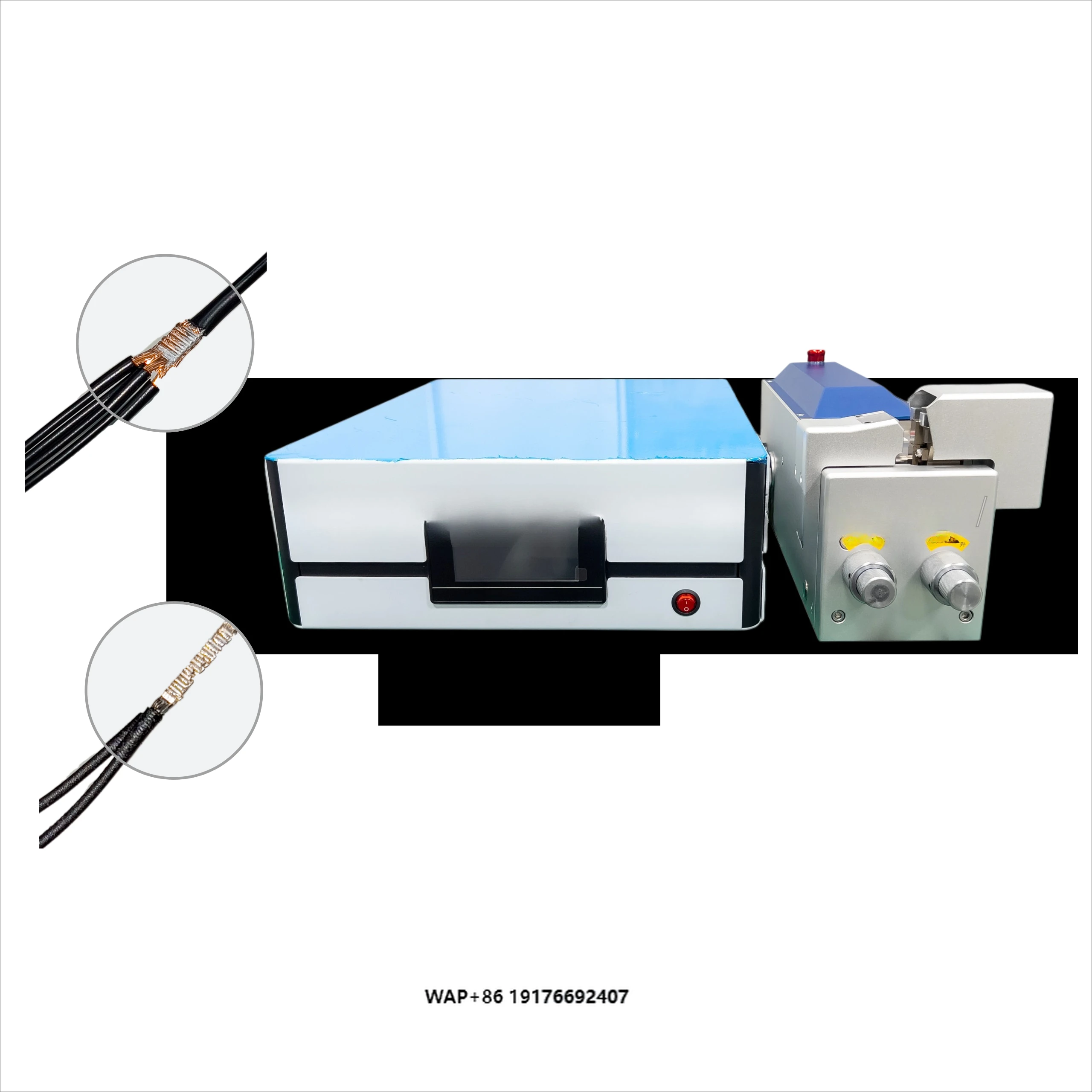 Ultrasonic Wire to Wire Welding Machine, for Splicing 0.5-10mm² Copper, Aluminum, Tinned & Nickel Wires