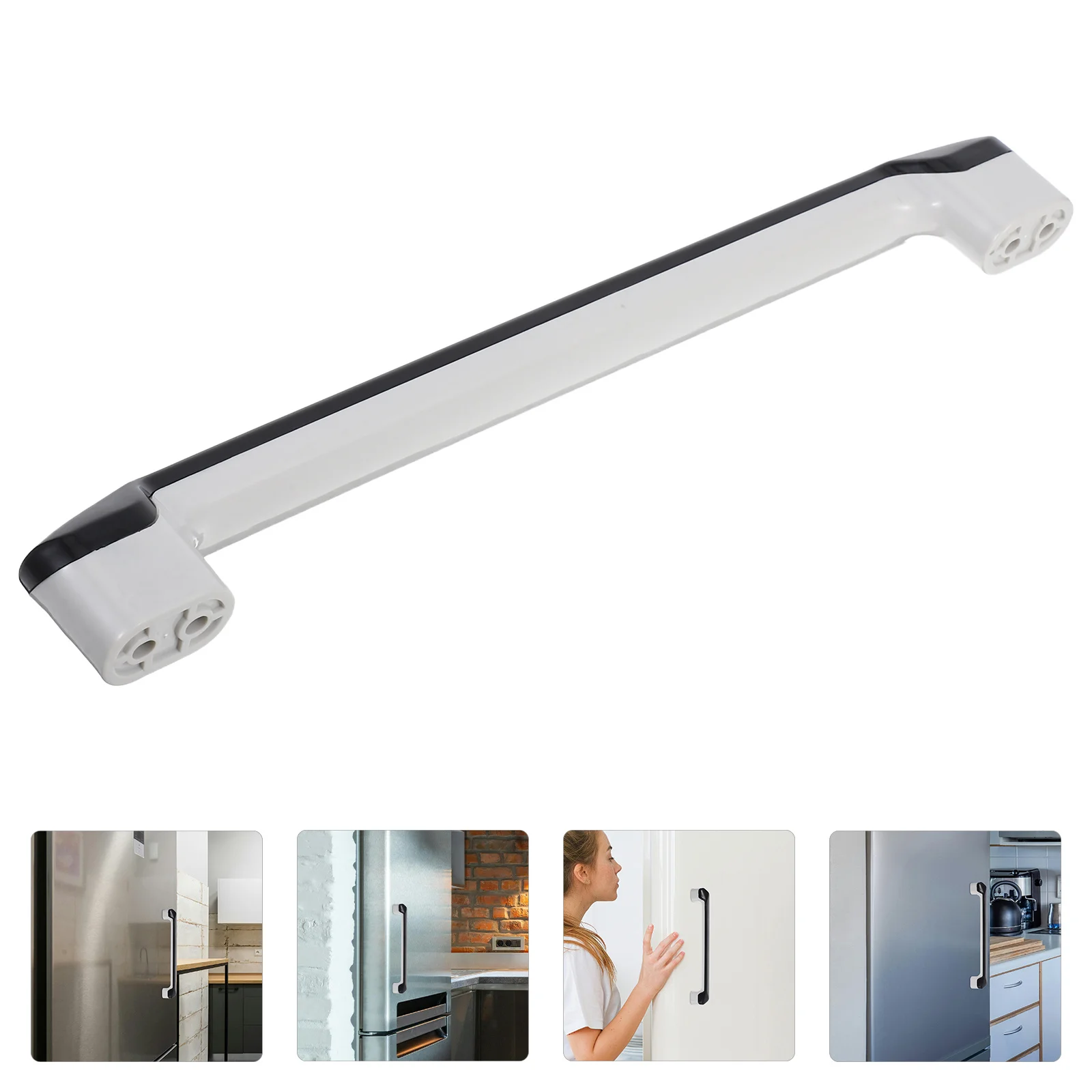 

Freezer Door Replacement Heavy Duty Plastic Pull Handle For Refrigerator Repair Part Antislip Easy Install Modern Design Fridge