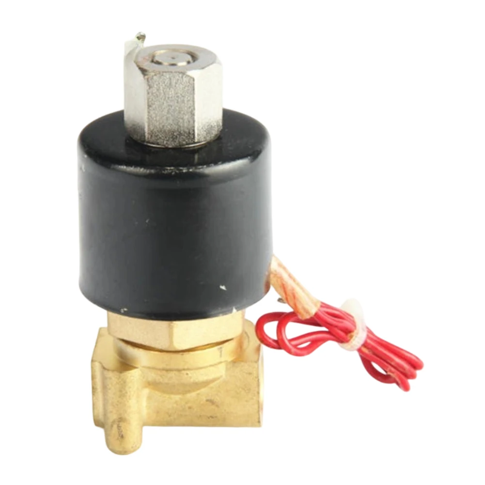 G1 4 Normally Open Solenoid Valve 220V AC for Water Air and Light Oil Flow Control in Irrigation and Control Systems