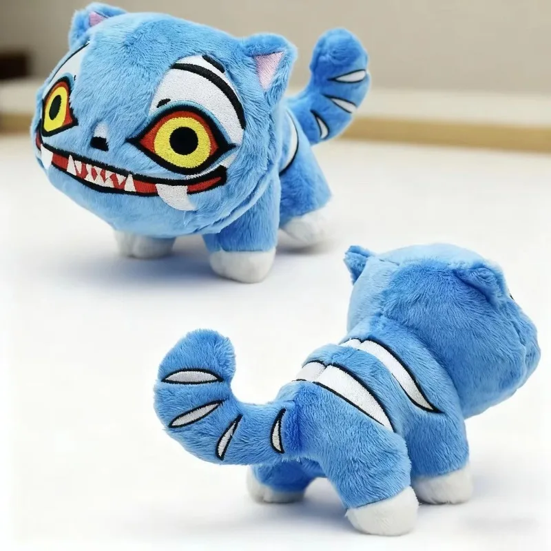 

Аниме Охотники, плюшевая милая фиолетовая тигровая черная шляпа, сорока с 3-мя глазами, Monster Hunt Girl Group, мягкая для фанатов, подарки