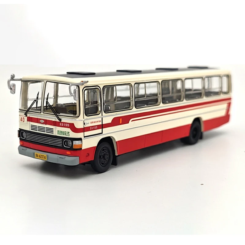 

1:64 Scale Diecast Alloy Beijing BK652 City Bus Route 40 Toys Cars Model Classics Nostalgia Adult Souvenir Gifts Static Display