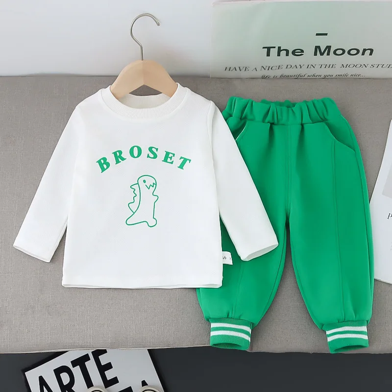 New Spring Autumn Baby Girl Clothes Children Boys Sports Jacket T-Shirt Pants 3Pcs/Sets Toddler Casual Costume Kids Tracksuits