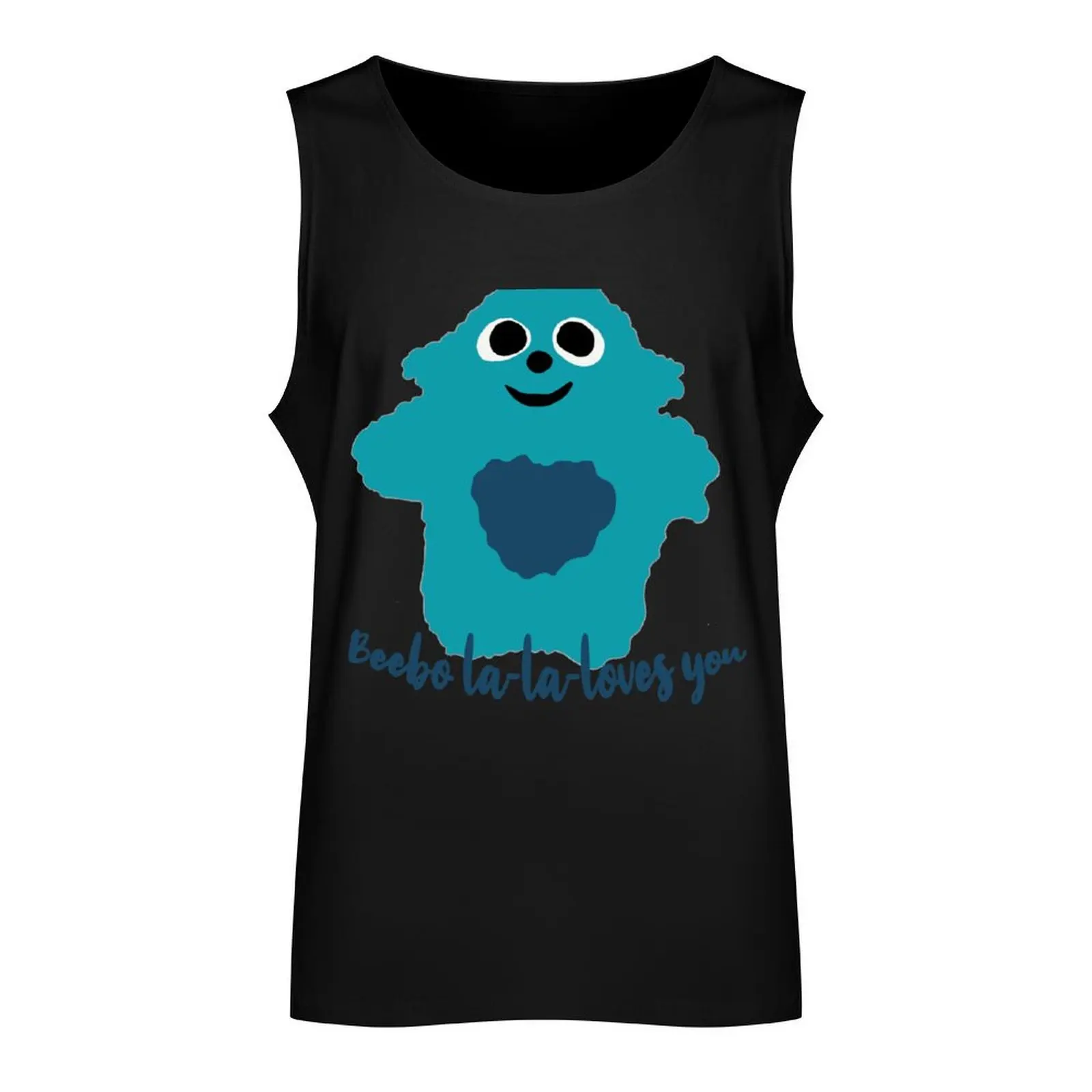 Beebo la-la-loves you Tank Top gym gym shirts gym accessories men Top