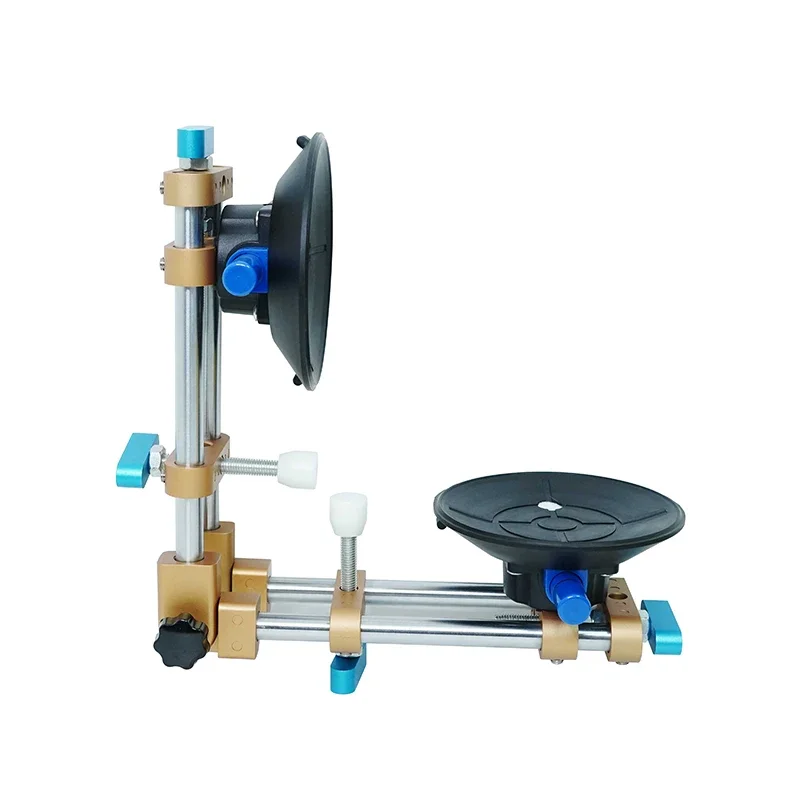 6-Inch Vacuum Suction Cup Seamer for Granite Marble | Adjustable Stone Seam Connectors and Leveling Tools