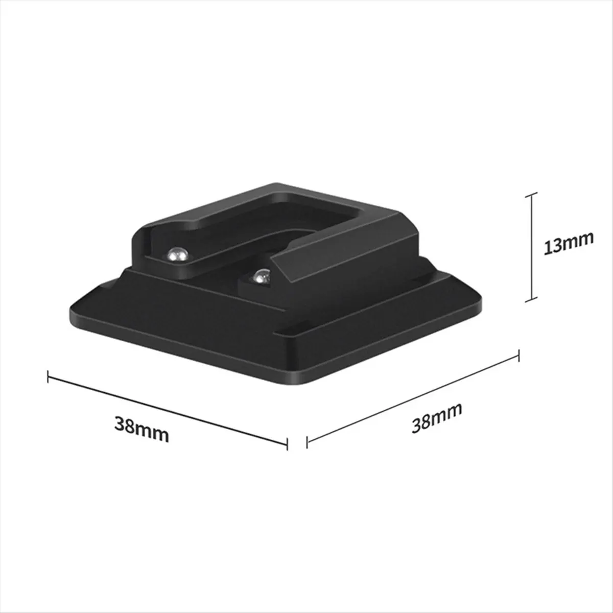 【~ New Y24A】38mm Quick Release Cold Shoe Mount for Arca Easy Installation Camera Accessory with 1/4inch Screw