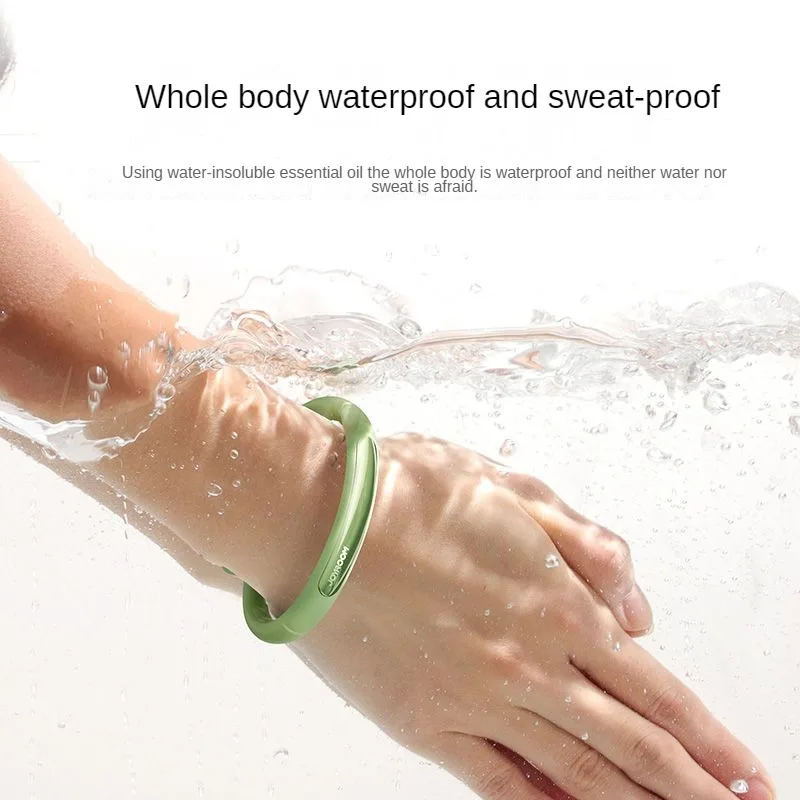 Xiaomi-pulsera repelente de mosquitos para exteriores, artefacto repelente de mosquitos portátil, pulsera repelente de mosquitos