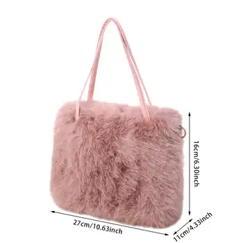 10 best sales Bolso de mano de felpa - №2