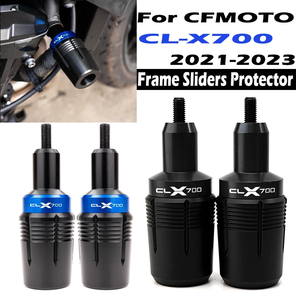 

Fit CL-X700 For CFMOTO CLX700 700 CL-X 2021-2023 Motorcycle Falling Protection Frame Slider Fairing Guard Anti Crash Protector