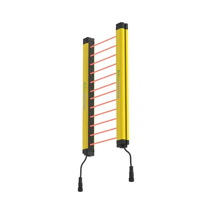 Industrial 24V Safety Light Curtain Multiple Resolution Photoelectric Barrier with 4-32 Beams for Lorawan