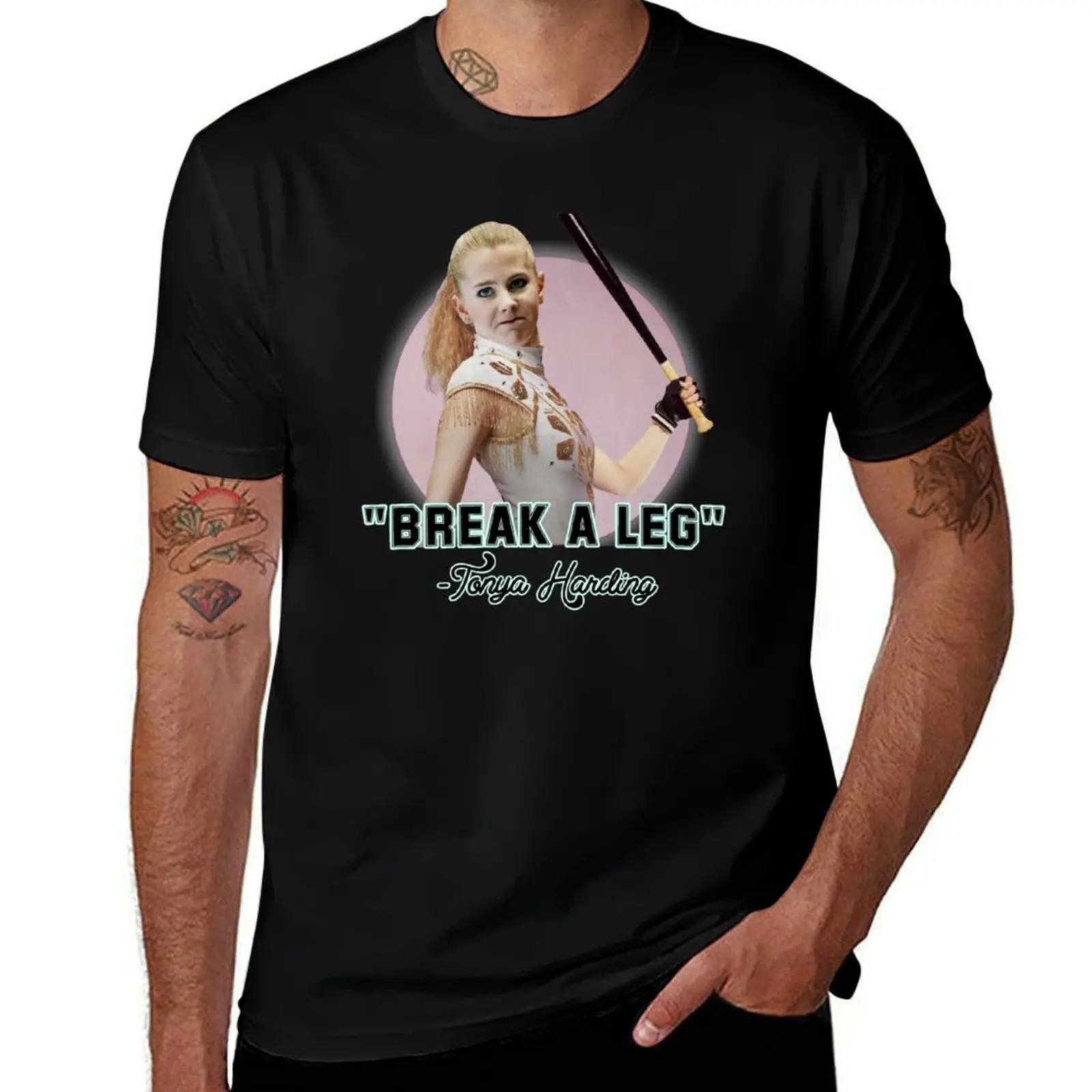Tonya Harding T-Shirt Soft Touch Basic Cotton T-Shirt