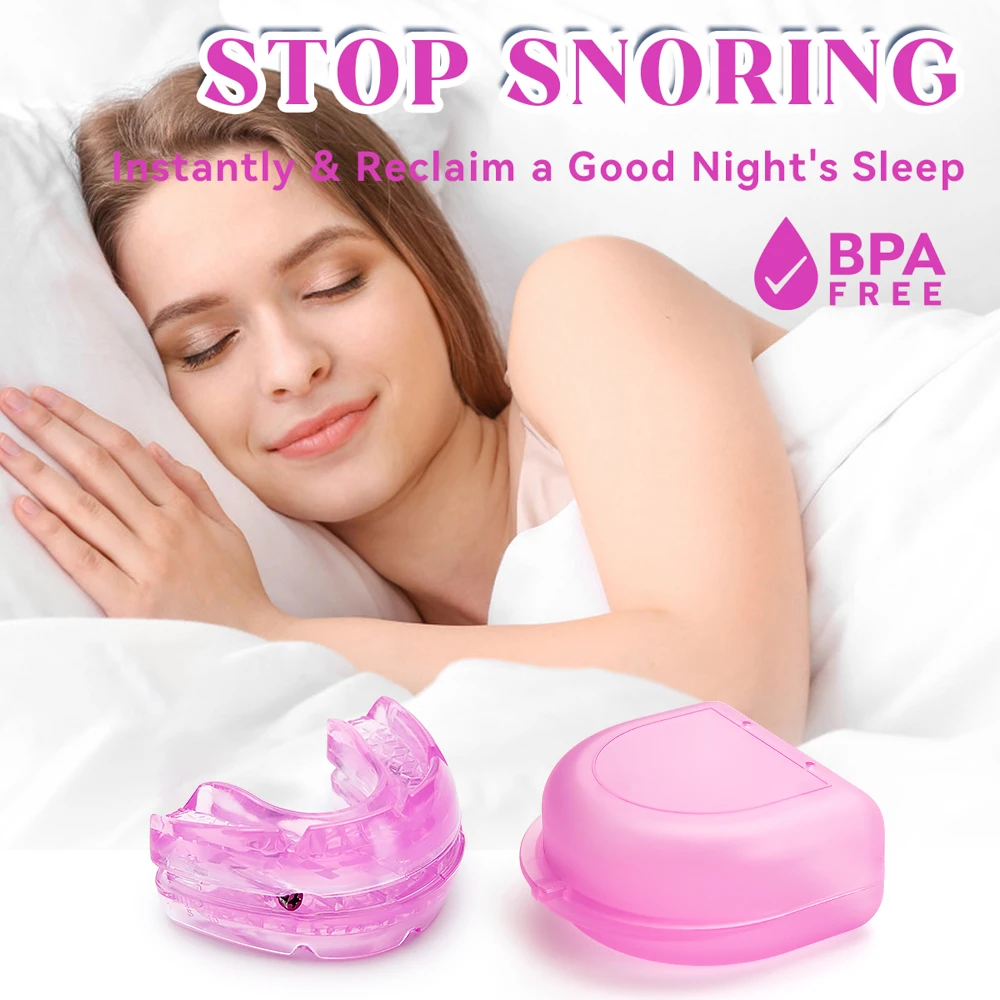 Anti Snoring Bruxism Mouth Guard Improve Sleeping Teeth Bruxism Sleeping Anti Snoring Apnea Snoring Stop Device Bpa Free