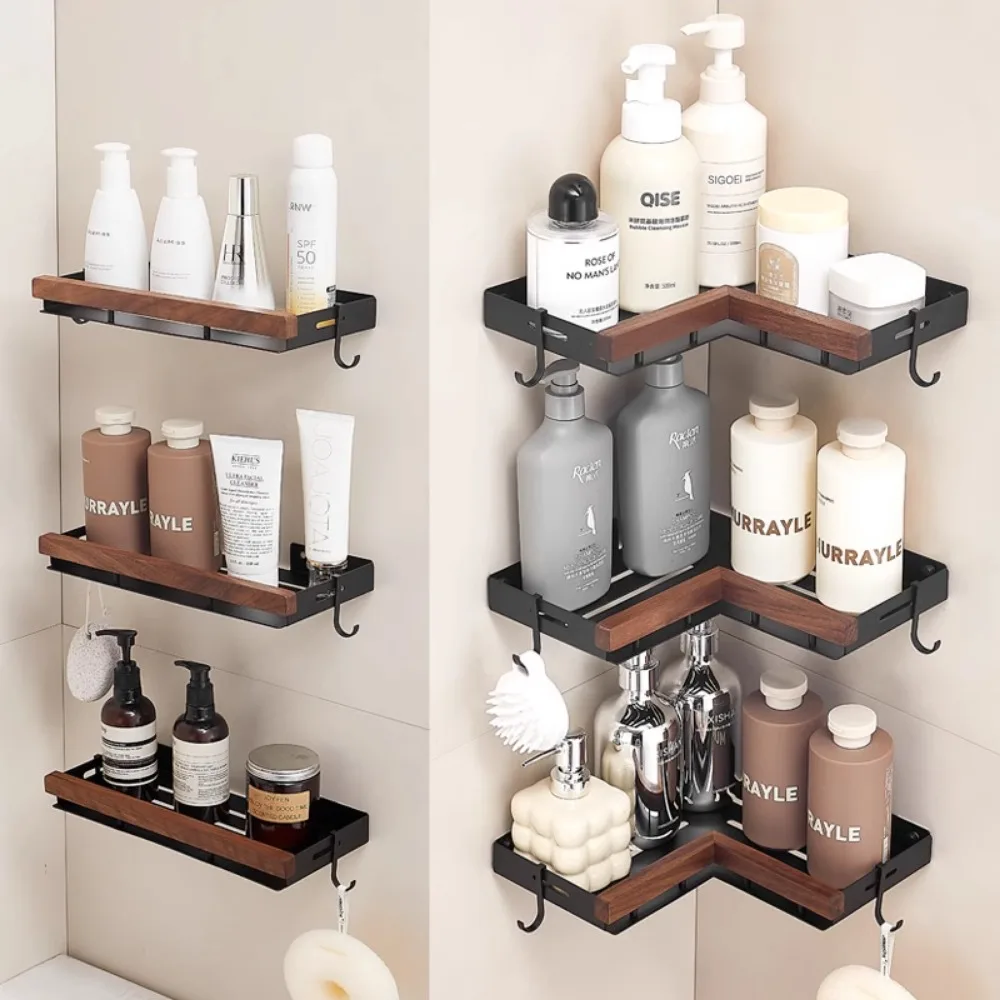 walnut-bathroom-toilet-shelf-no-punching-hand-wash-shower-toilet-body-wash-storage-triangle-shelf