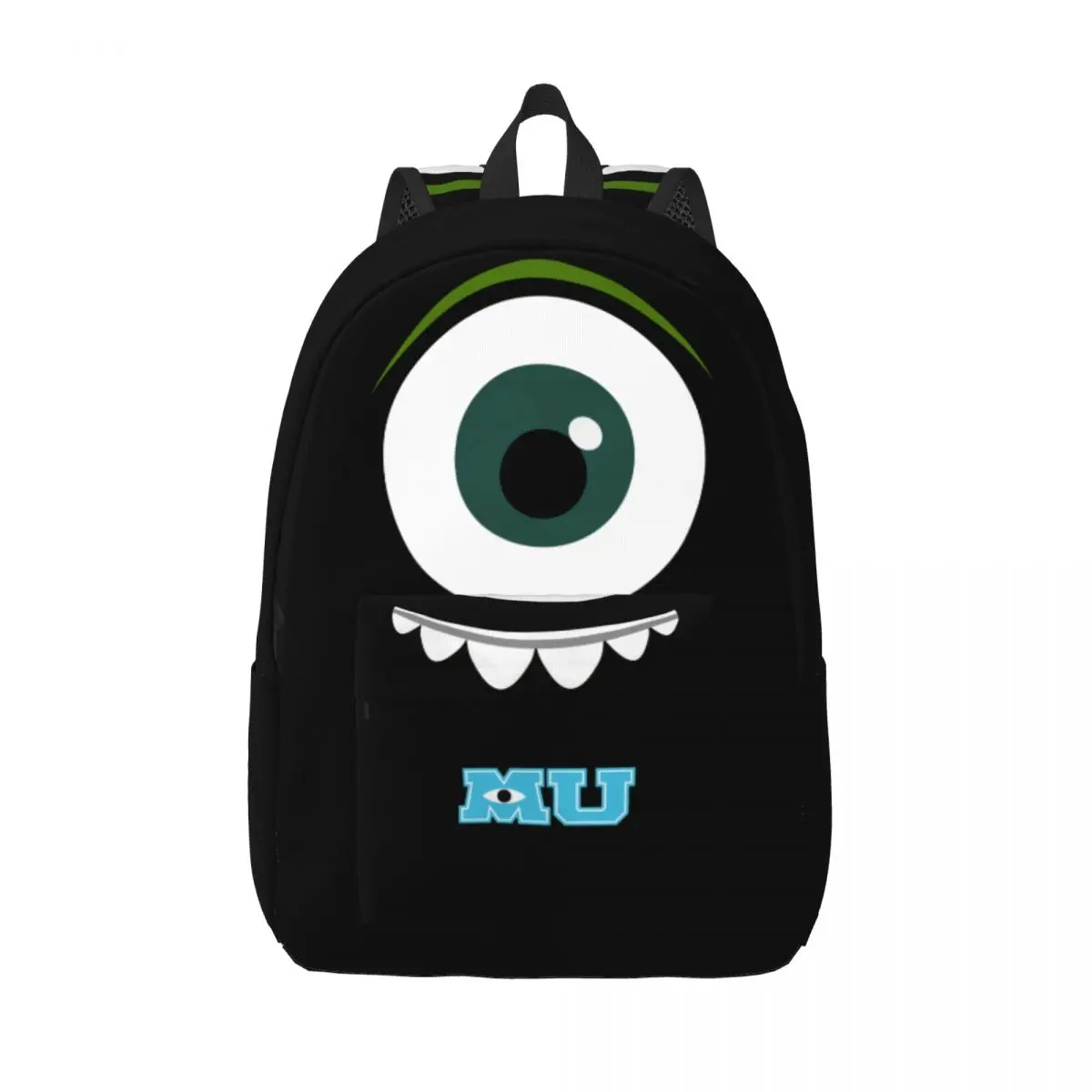 Fashionable Mike Bookbag Hiking Zipper Closure Disney Monsters University Mike Male Lady Schoolbag Back To School Gift