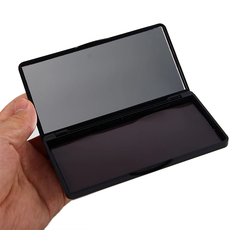 Professional Empty Magnetic Palette Holder Box with Mirror for Eyeshadow Powder Blush Makeup Case