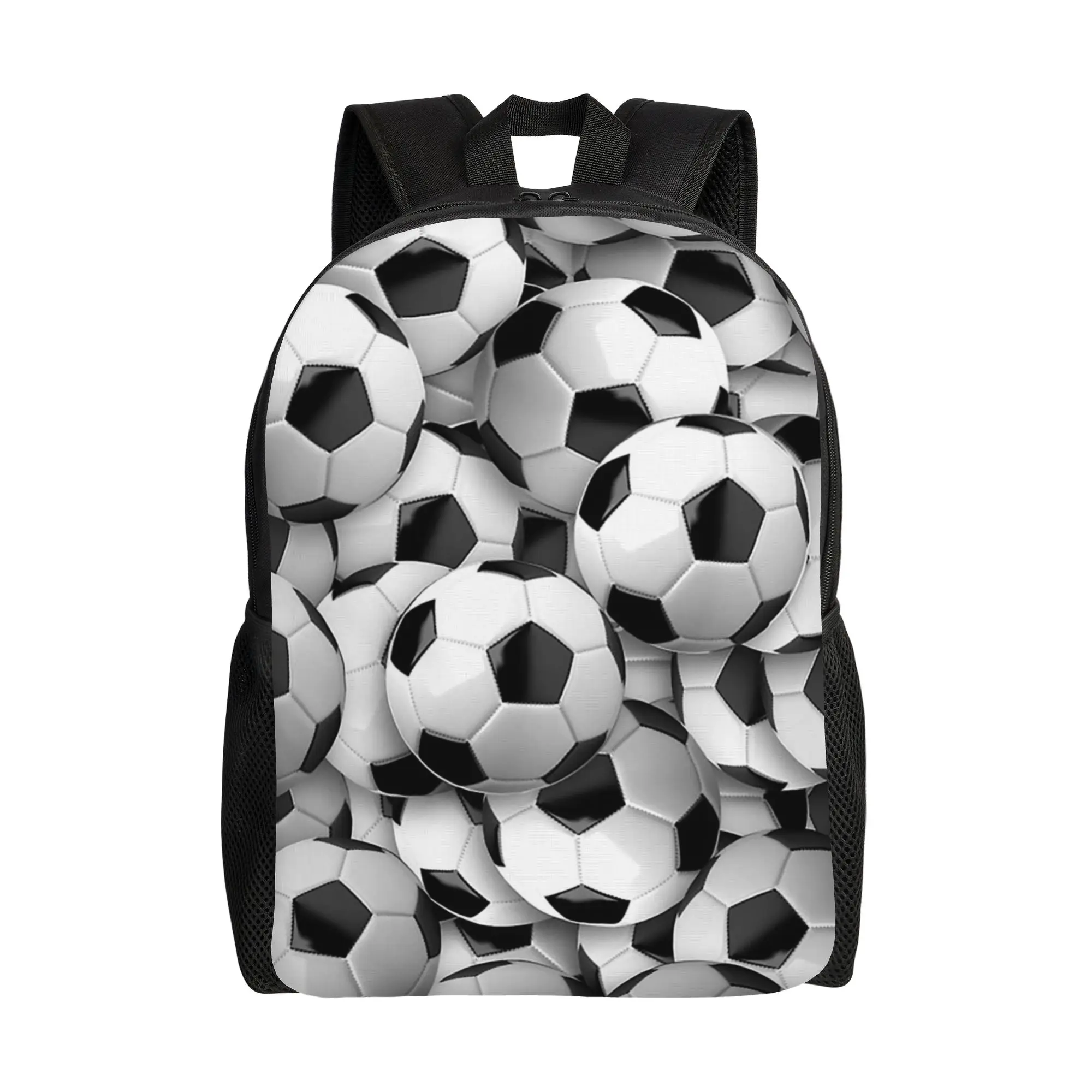 

Спортивный рюкзак для футбола и футбола-американского, унисекс, модный, для студентов, для походов, путешествий, для любителей спорта, для ноутбука, из прочной ткани