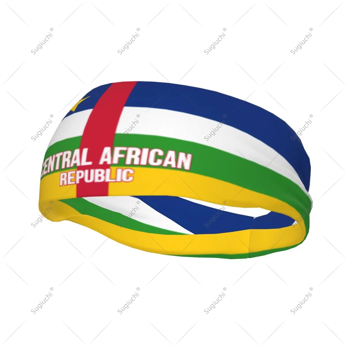 

Эластичные широкие повязки на голову с флагом Центральноафриканской Республики для мужчин и женщин, для занятий йогой, фитнесом, теннисом, бегом, занятиями в тренажерном зале, спортом