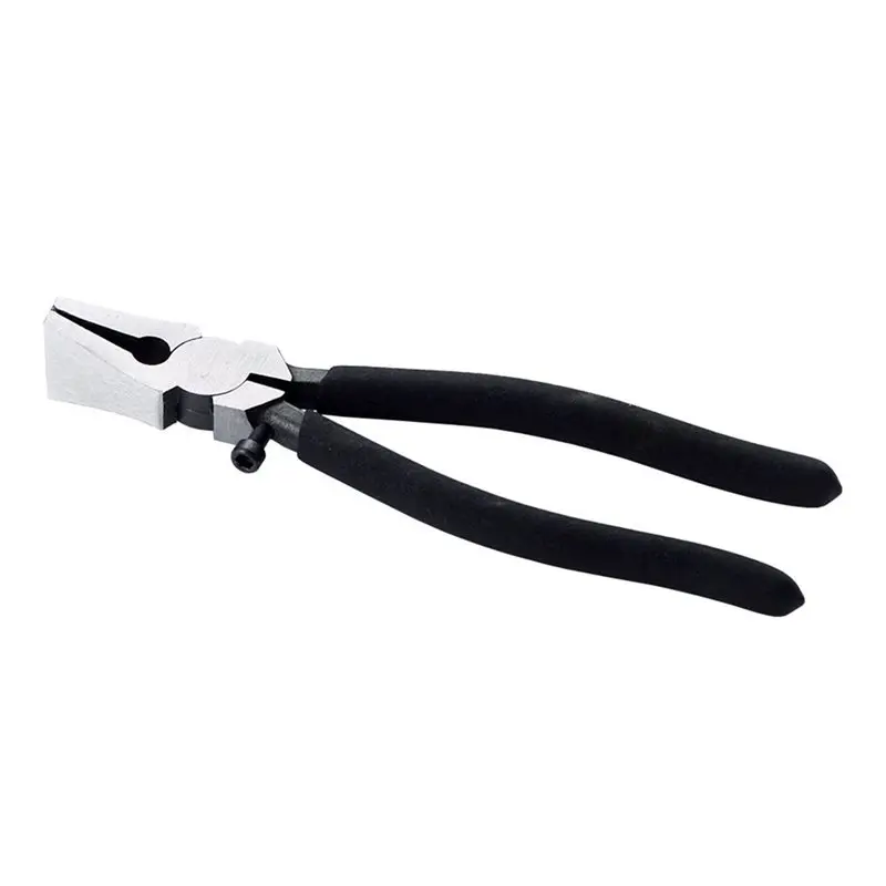 AEE2-210MM Flat End Jewelry Making Pliers Glass & Wire Drawing Pliers With Restriction Screw