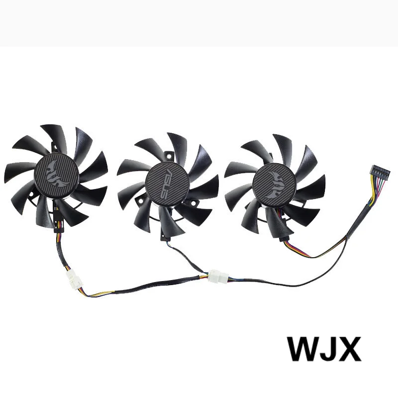 PLA08015S12HH Graphics Card fan for ASUS TUF Gaming X3 RX5700 RX5700XT