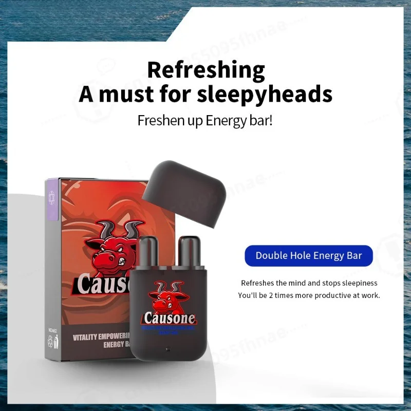 Refreshing Energy Nasal Inhaler Stick, Anti‑Fatigue for Driving Late Night Work Drowsiness Relief